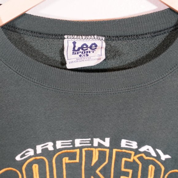 Vintage Lee Sport Green Bay Packer Crewneck - Picture 2 of 4